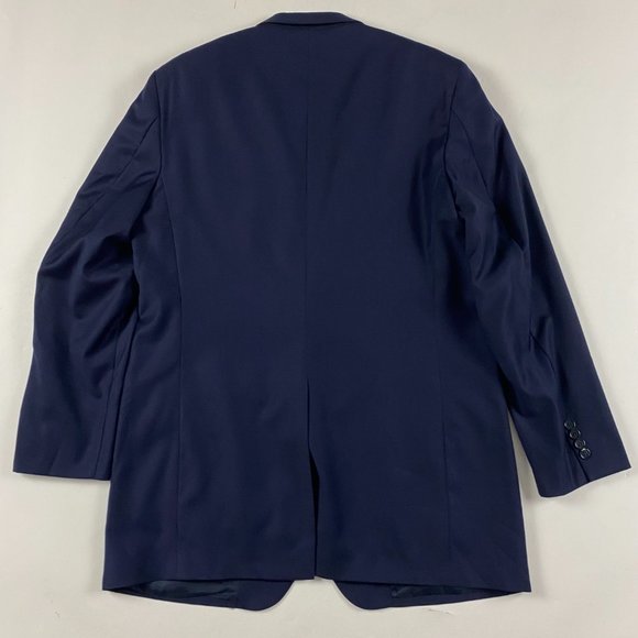 Brooks Brothers Blazer Sport Coat Mens 44 XLNG Blue Custom Tailored Wool X Long - Picture 3 of 14